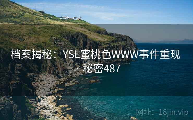 档案揭秘：YSL蜜桃色WWW事件重现 · 秘密487